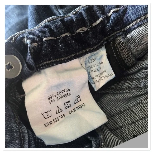 Joe’s ‘Finley’ Jeans. 12 mo - Picture 4 of 5